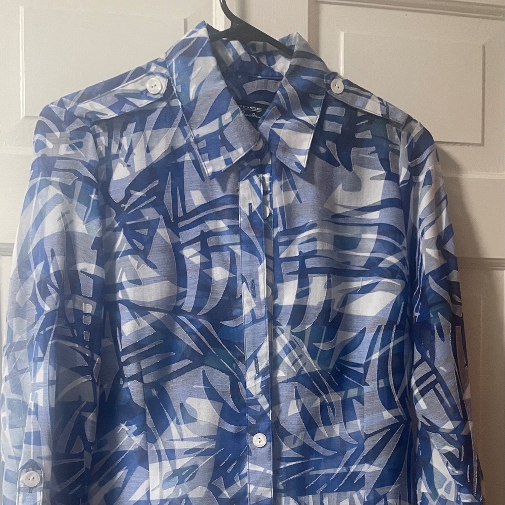 Very light and gauzy over-shirt